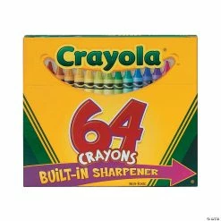 Top 10 ✔️ 64-Color Crayola® Crayons - 1 Box 😉