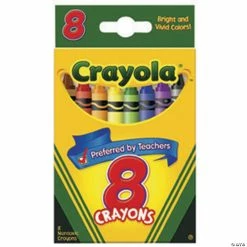 Deals 🌟 8-Color Crayola® Crayons 🔥