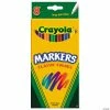 Brand new 💯 8-Color Crayola® Classic Fine Tip Markers 🤩 -Cheap Crafts For Girls Store 8 color crayola sup sup classic fine tip markers73 44013