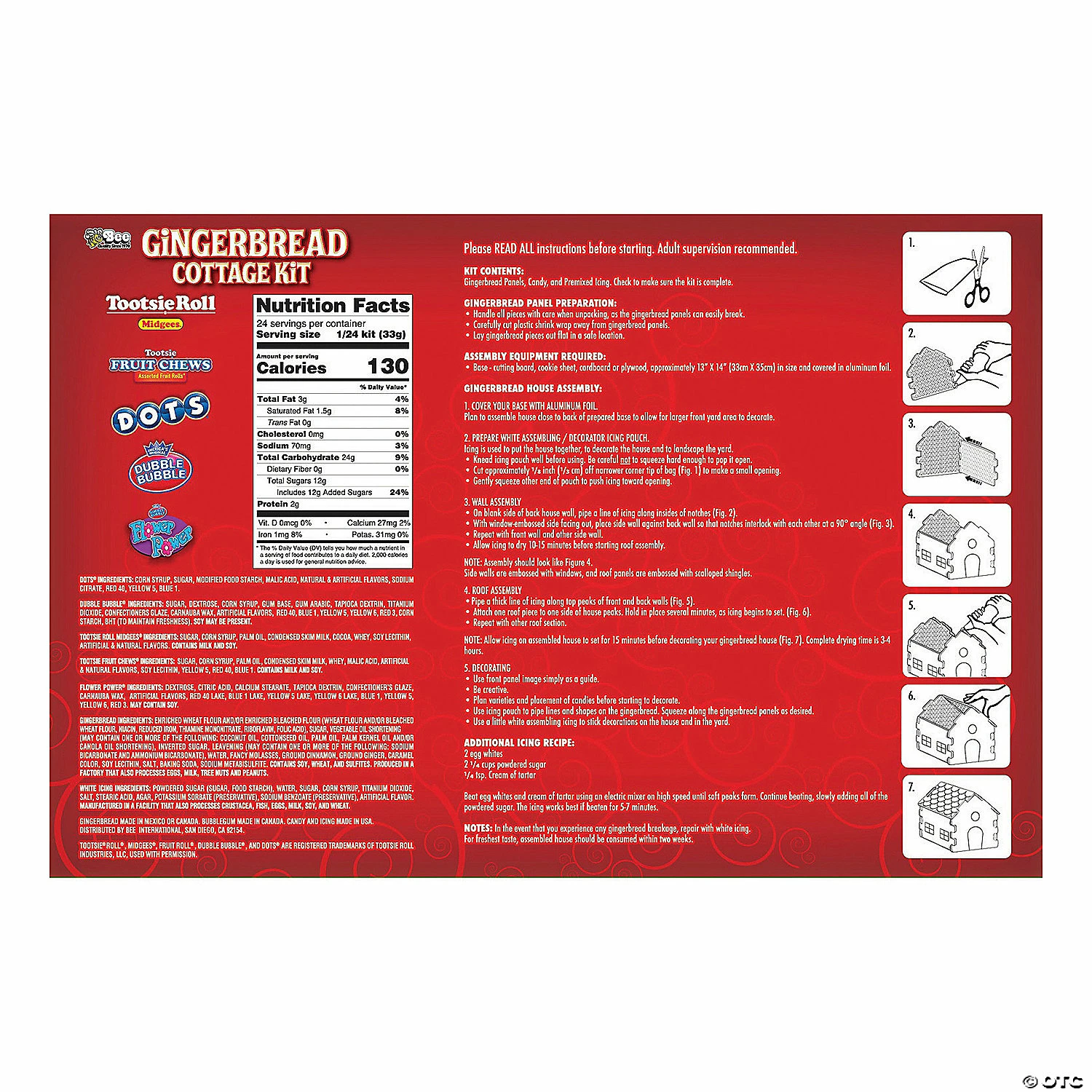 Discount ⌛ Bulk Tootsie Roll® Gingerbread House Kits - 6 Pc. 😉 5 Discount ⌛ Bulk Tootsie Roll® Gingerbread House Kits - 6 Pc. 😉 - Image 3