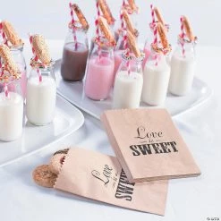 Hot Sale 😀 Clear Glass Milk Bottles with Lids - 12 Pc. 🎉 -Cheap Crafts For Girls Store clear glass milk bottles with lids 12 pc 13648571 a02