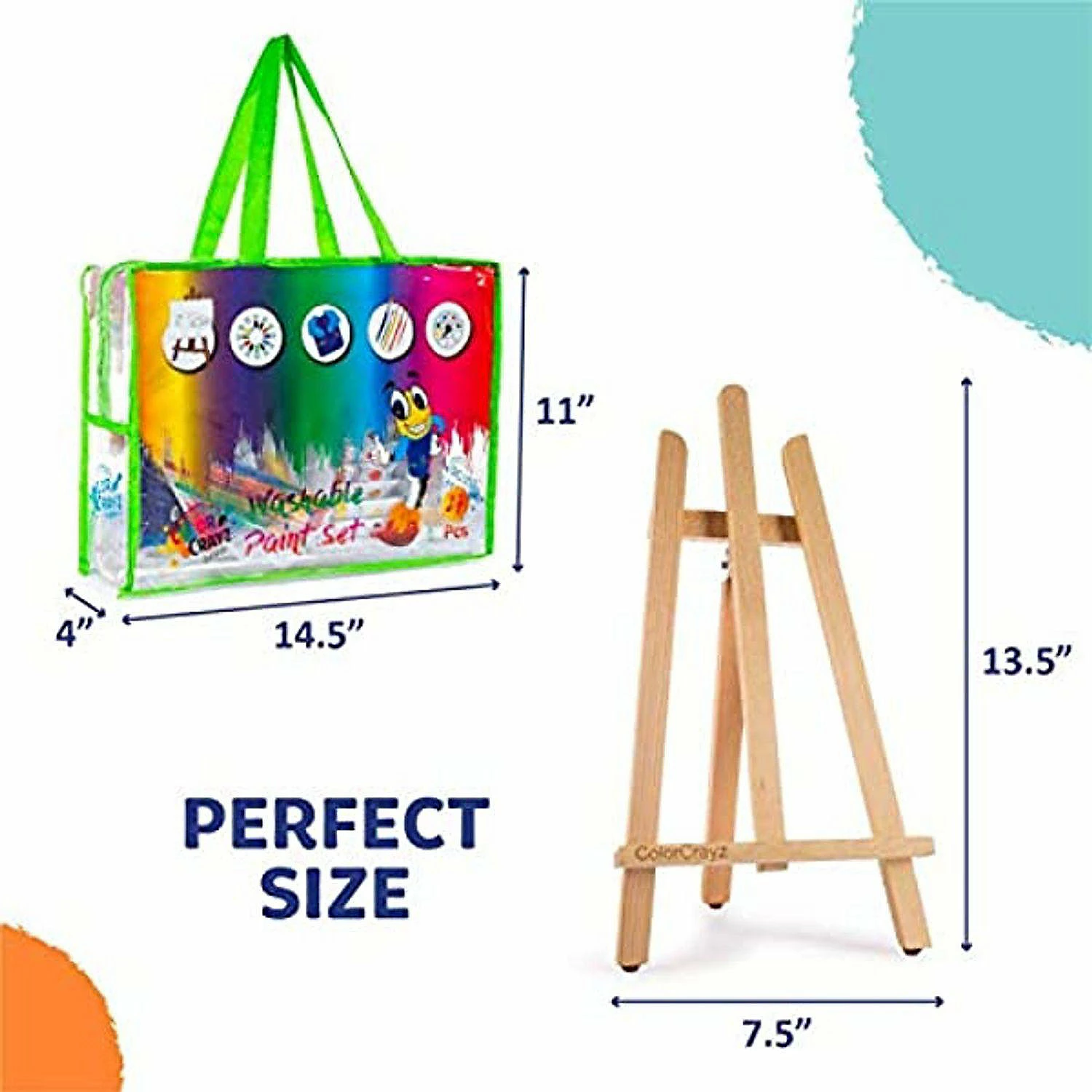 Deals ๐ ColorCrayz Washable Paint Set 27 piece set โญ 6 Deals ๐ ColorCrayz Washable Paint Set 27 piece set โญ - Image 4