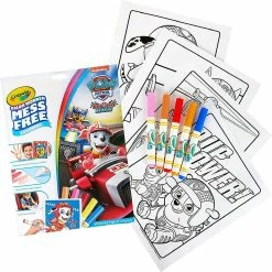 Outlet ✨ Crayola Paw Patrol Color Wonder, Ready Race Rescue, Mess Free Coloring Pages & Markers, ❤️