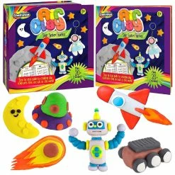 Best Pirce 🎁 Creative Kids Air Clay Solar System Figurines - Sculpt Over 20 Clay Charms 😉