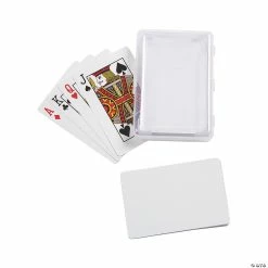 Wholesale 🔥 DIY Blank Playing Cards with Plastic Box ⌛