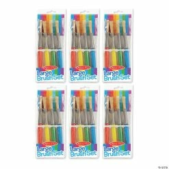 Promo ❤️ Melissa & Doug® Large Paint Brush Set, 24 count 🥰
