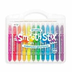 Best deal 🎉 OOLY Smooth Stix Watercolor Gel Crayons - 25 PC Set 👍