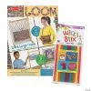 Best Pirce 🎁 Weaving & Wax Sticks Arts & Crafts Boredom Buster Kit ✔️