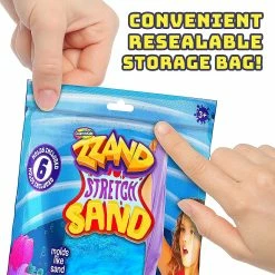 Best deal 👏 Zzand Stretch Sand by Creative Kids – Stretchy Sand Kit with Molding Tools for Kids ⭐ -Cheap Crafts For Girls Store zzand stretch sand by creative kids stretchy sand kit with molding tools for kids14152662 a03NOWA