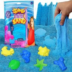 Best deal 👏 Zzand Stretch Sand by Creative Kids – Stretchy Sand Kit with Molding Tools for Kids ⭐